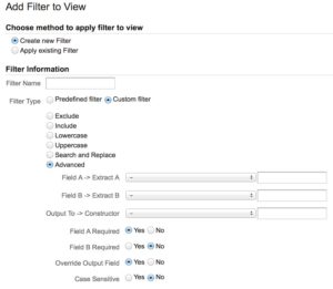 advanced filters google analytics