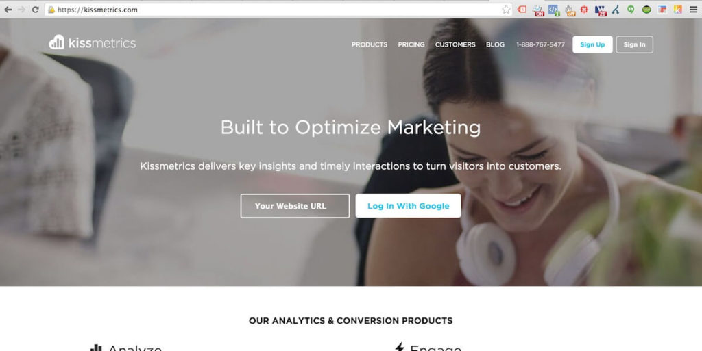 kiss metrics conversion optimization